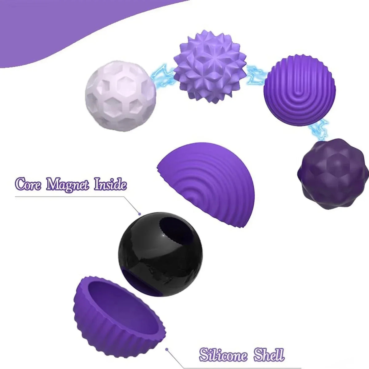 Stress-Free Magnetic Fidget Balls