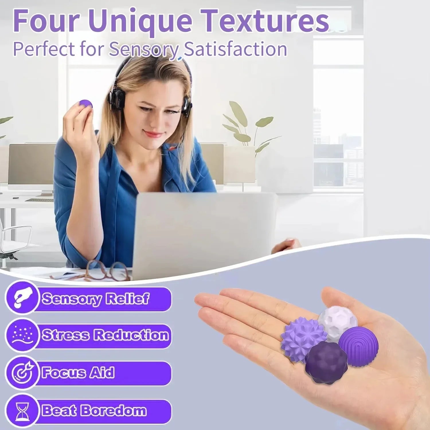 Stress-Free Magnetic Fidget Balls