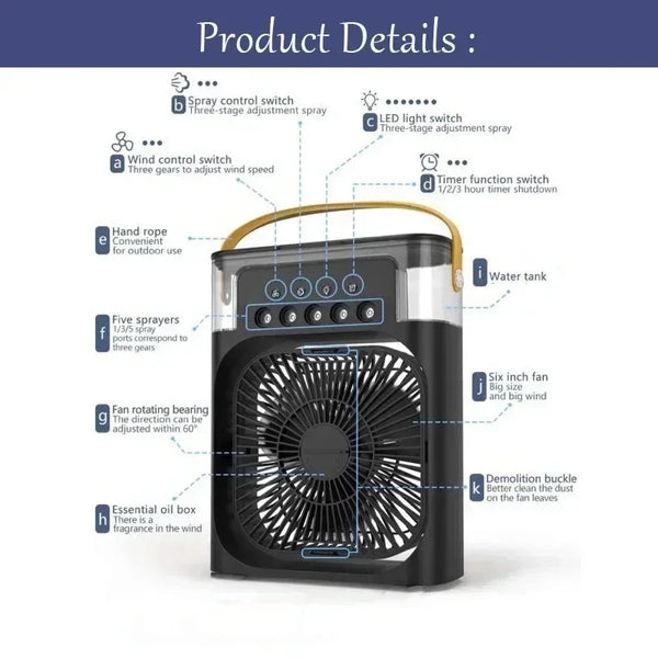 Chill Breeze 3-in-1 Air Cooler