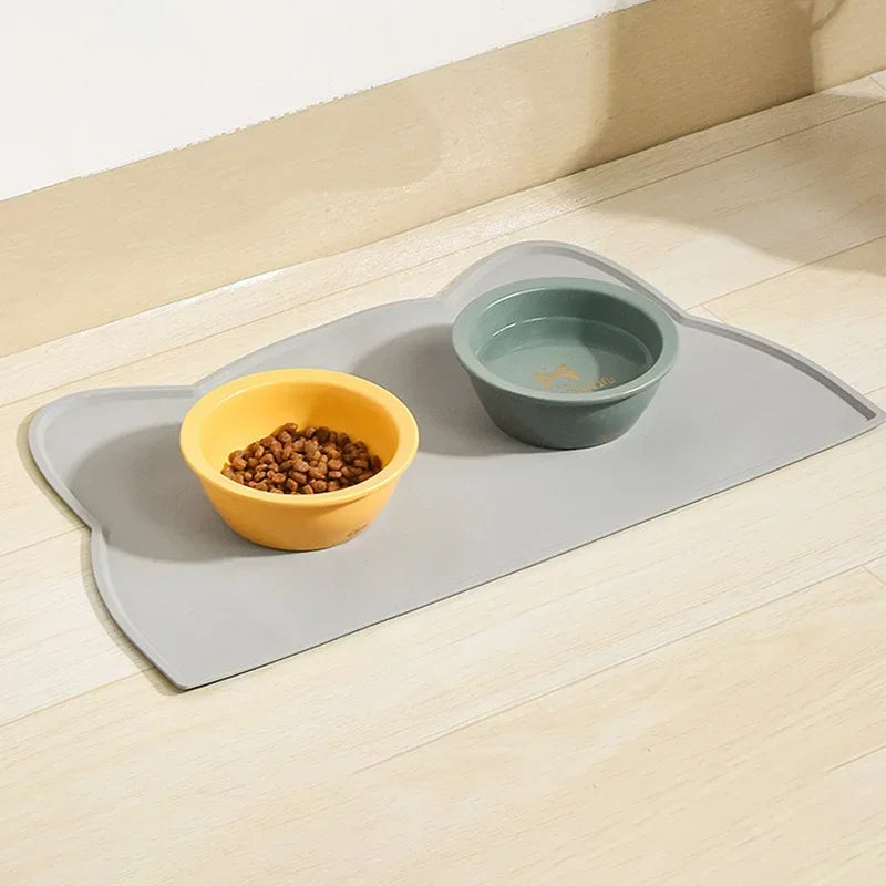 Pet-Friendly Silicone Feeding Mat