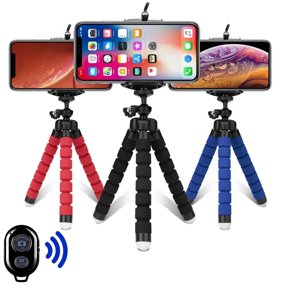 Flexible Phone Tripod Stand